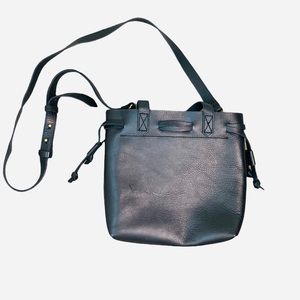 Madewell The Small Transport Crossbody Black Leather